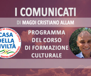 MAGDI CRISTIANO ALLAM: “Programma del Corso di Formazione culturale 2024”